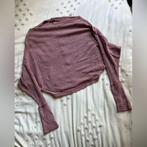 Dusty rose free people long sleeve